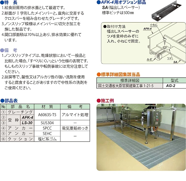 グレーチング frp 吹き抜け frpグレーチング ファイバーグレーチング 厨房 激安 価格 販売 格安 安い 安く買う 最安値 アルミニウムグレーチング11