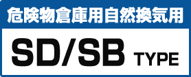 危険物倉庫用自然換気 ベンチレーター 屋上換気扇 ルーフファン